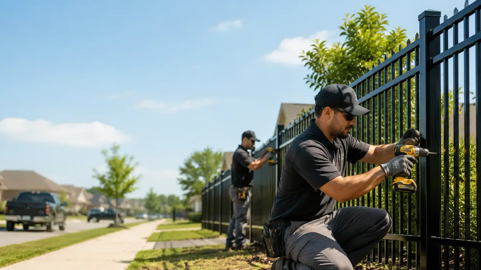 Metal Fence Installation in Lane, IL